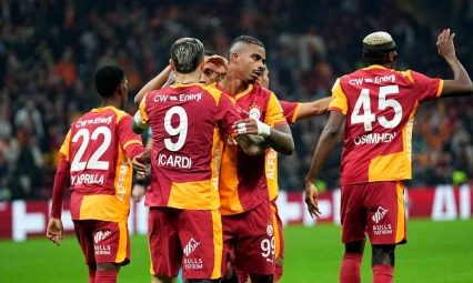 Galatasaray, bu sezon ligde 14. kez 3 ve üstü gol attı
