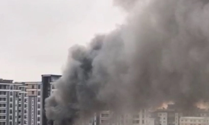 Konteyner kentte korkutan yangın