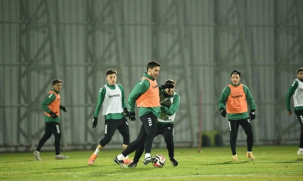 Konyaspor, Fenerbahçe maçının hazırlıklarını sürdürdü
