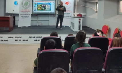 Öğrencilere biyoçeşitlilik ve doğa bilinci eğitimi verildi