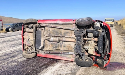 Van'da trafik kazası: 1 ölü, 2 yaralı