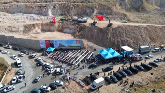 Battalgazi'de 400 sosyal konutun temeli atıldı