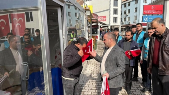 Ülkü Ocakları'ndan Nusaybin'deki Bayrak Saldırısına Sert Tepki