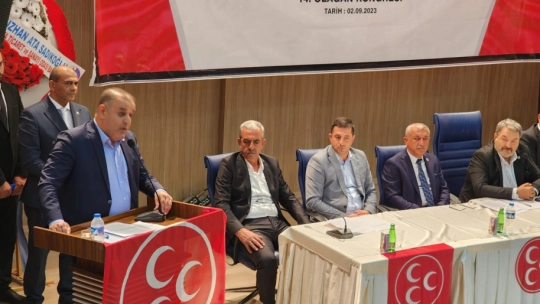 MHP Battalgazi İlçe Kongresinde Başkan İlhan İlhan Güven Tazeledi
