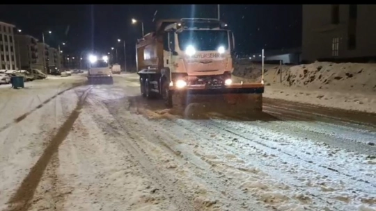 Malatya'da kar nedeniyle kapanan 107 mahallenin yolu ulaşıma açıldı