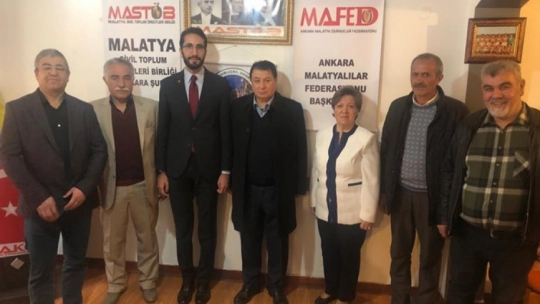 Milletvekili Karaduman'dan Ankara Pütürgeliler Derneğine Ziyaret