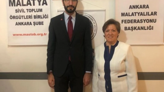 Milletvekili Karaduman'dan Ankara Pütürgeliler Derneğine Ziyaret