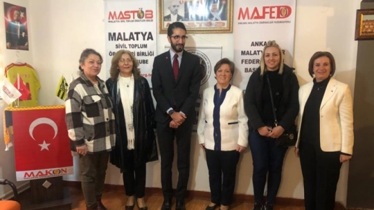 Milletvekili Karaduman'dan Ankara Pütürgeliler Derneğine Ziyaret