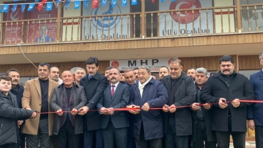 Kale Ülkü Ocakları Büyük Bir Coşku ve Kalabalıkla Açıldı