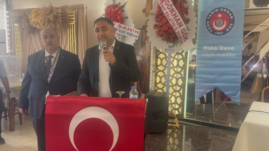 Türk Tarım Orman-Sen Malatya Şubesi Bayrak Değişimi