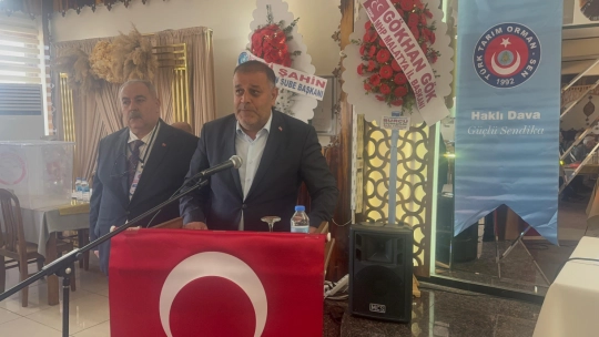 Türk Tarım Orman-Sen Malatya Şubesi Bayrak Değişimi