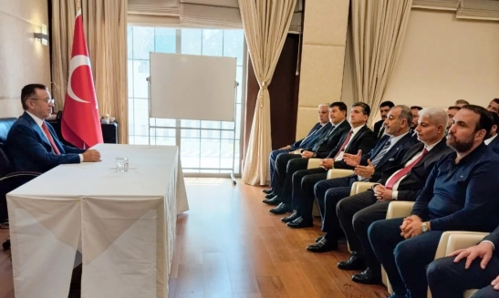 Elazığ TSO Heyetinden BAE Türkiye Büyükelçiliğine Ziyaret