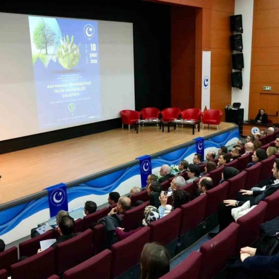 'Adıyaman'ı geleceğe hazırlamak' temalı iklim değişikliği çalıştayı düzenlendi