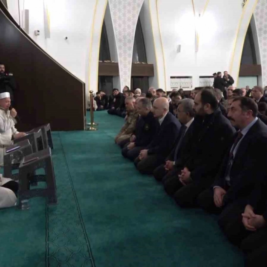 Adıyaman'da 6 Şubat depremlerinde hayatını kaybedenler için mevlit okutuldu