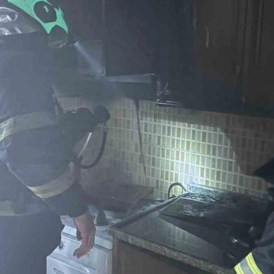 Batman’da evde çıkan yangın söndürüldü