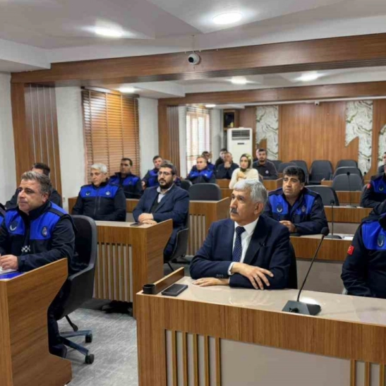 Kahta Belediyesi zabıta personeline yönelik kapsamlı hukuk eğitimi