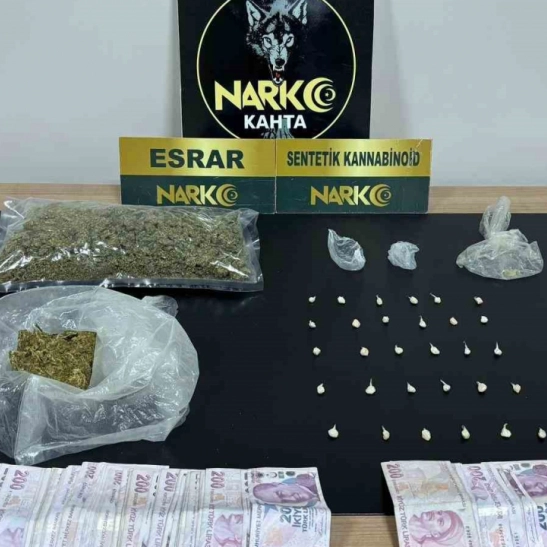 Kahta'da uyuşturucu operasyonu: 3 tutuklama