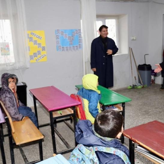Kahta Kaymakamı Soysal, Ballı Köyü'nde vatandaşlarla buluştu
