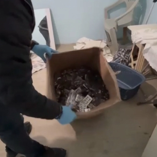 Samsun’da 13 bin 552 uyuşturucu hap ele geçirildi