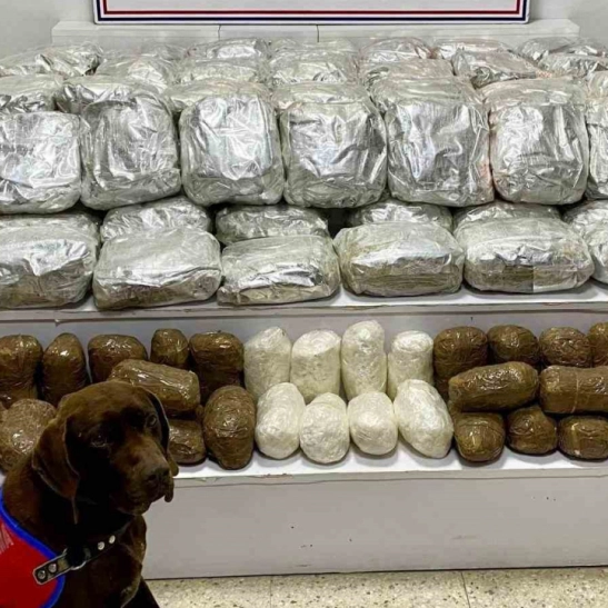 Van'da 78 kilo uyuşturucu ele geçirildi