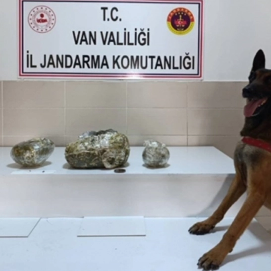 Van'da bir ayda 224 kilo uyuşturucu ele geçirildi