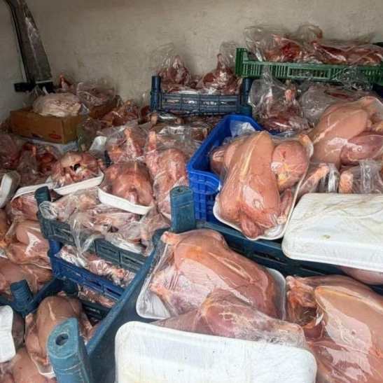 Van'da sağlık ve sevk belgeleri bulunmayan 200 tavuk ele geçirildi