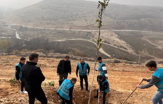 Ülkü Ocakları Malatya İl Başkanlığı'ndan Fidan Dikimi: Geleceğe Yeşil Miras