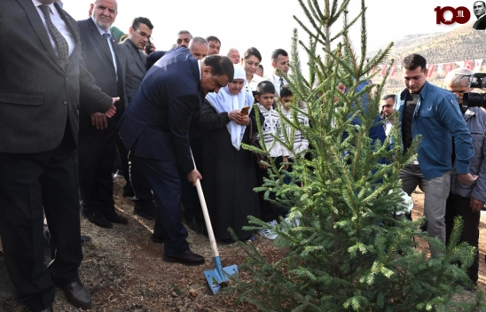 1246 Deprem Şehidinin İsmini Hatıra Ormanında Yaşatacak