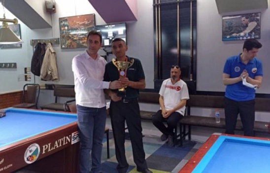 19 Mayıs 3 Bant Bilardo Turnuvası Yapıldı