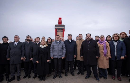 6 Şubat Depremlerinin Yıldönümünde Deprem Şehitleri Anıldı