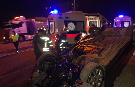 Adıyaman Yolu'nda Trafik Kazası: 1 Yaralı