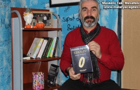 Adıyamanlı ressamın ilk kitabı çıktı