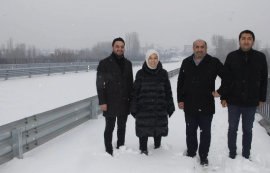 AK Partili Çalık: Hanımınçiftliği Köprüsünün yapımı tamamlandı