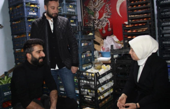 Milletvekili Çalık Her zaman esnafımızın yanındayız