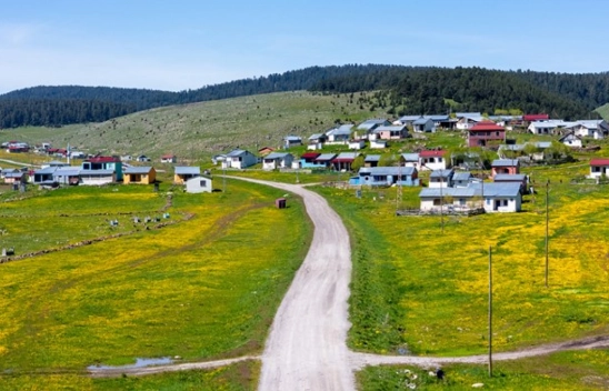 Ardahan'daki mendereslerde ilkbahar güzelliği