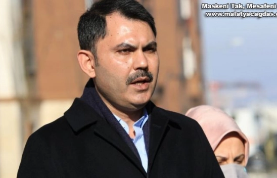 Bakan Kurum Depremler bize Türkiye'nin her yerinde kentsel dönüşümün ne kadar önemli olduğunu gösteriyor