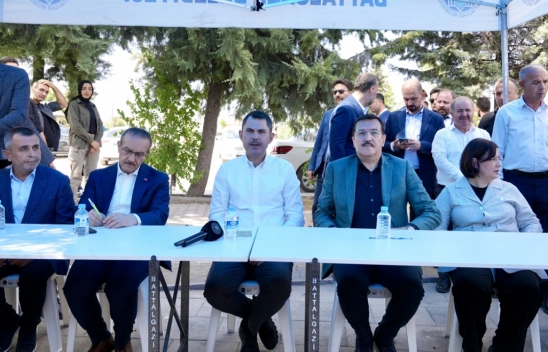 Bakan Kurum'dan Malatya'daki rezerv alan ve projelere ilişkin açıklama