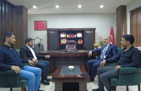 Başkan Alan'dan Şenol Arslan'a Hayırlı Olsun Ziyareti