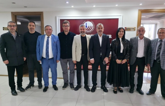 Başkan Alan Ege Elazığ Dernekler Federasyonu'nu Ziyaret
