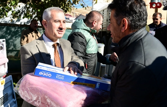 Başkan Çınar, Depremzede Ailelerimizin Her Zaman Yanındayız