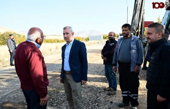 Başkan Çınar, Oluklu Mahallemizi Kaliteli Yol Ağıyla Donatıyoruz