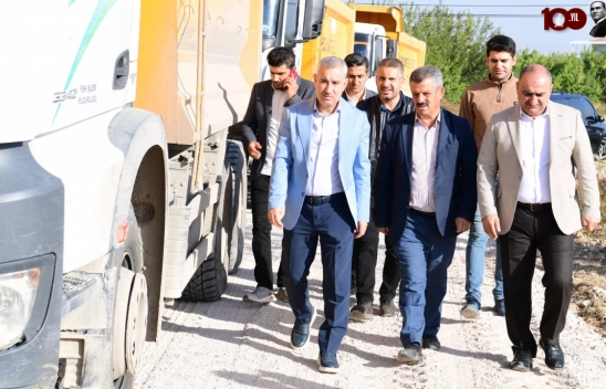 Başkan Çınar, Topraktepe Mahallemizi Güzel ve Kaliteli Yollarla Buluşturuyoruz