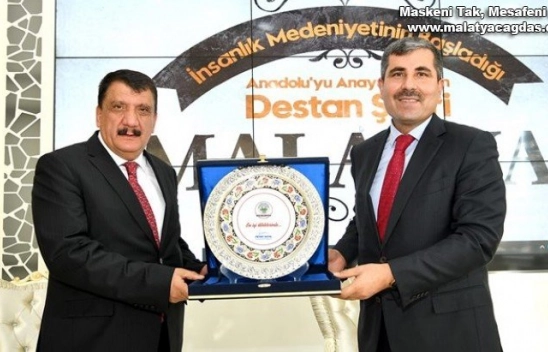 Başkan Gürkan, Başkan Asya'yı Malatya'da Ağırladı