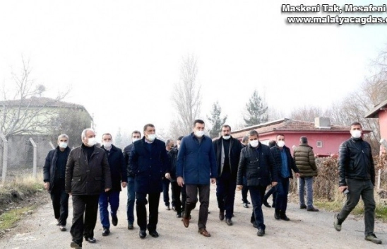 Başkan Gürkan, Ören Mahallesinde inceleme yaptı