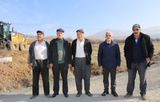 Battalgazi'deki kırsal bölgelere yatırımlar sürüyor