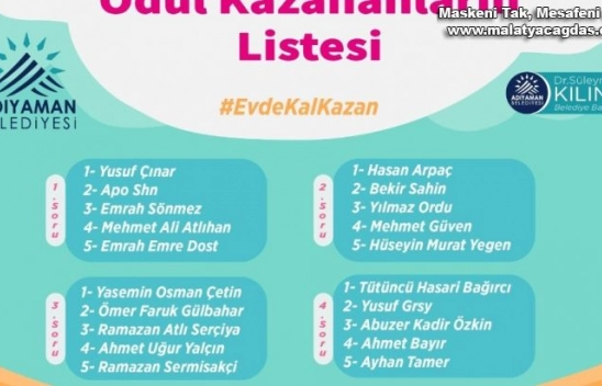Bilgi yarışmasını kazananlar belli oldu