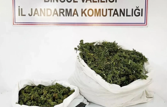 Bingöl'de 12 kilogram esrar ele geçirildi