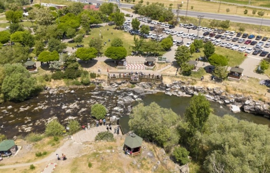 Binlerce kişi inci kefali göçünü izledi
