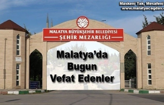 Bugün 14 Kişi Vefat Etti