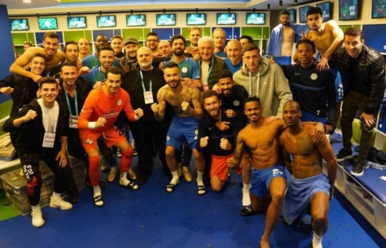 Çaykur Rizespor'dan galibiyet pozu